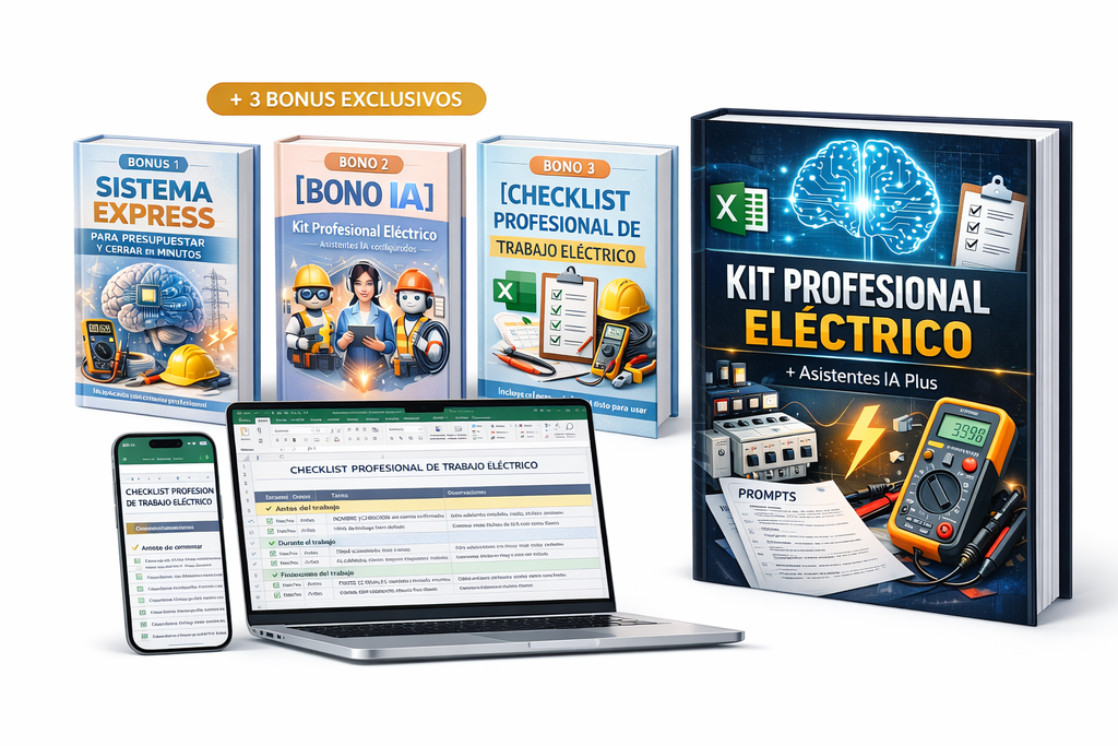 Kit Profesional Eléctrico – Keybook Pro